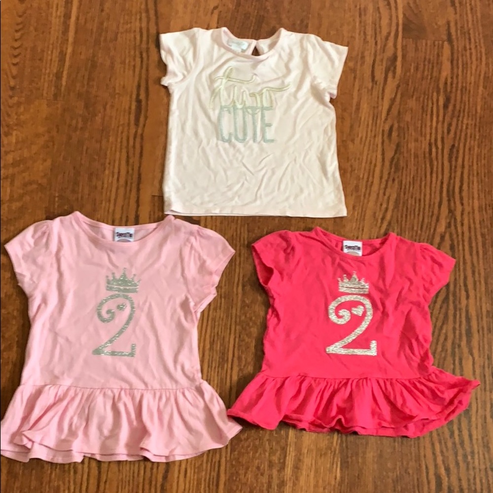 Boutique 2 year old birthday shirts